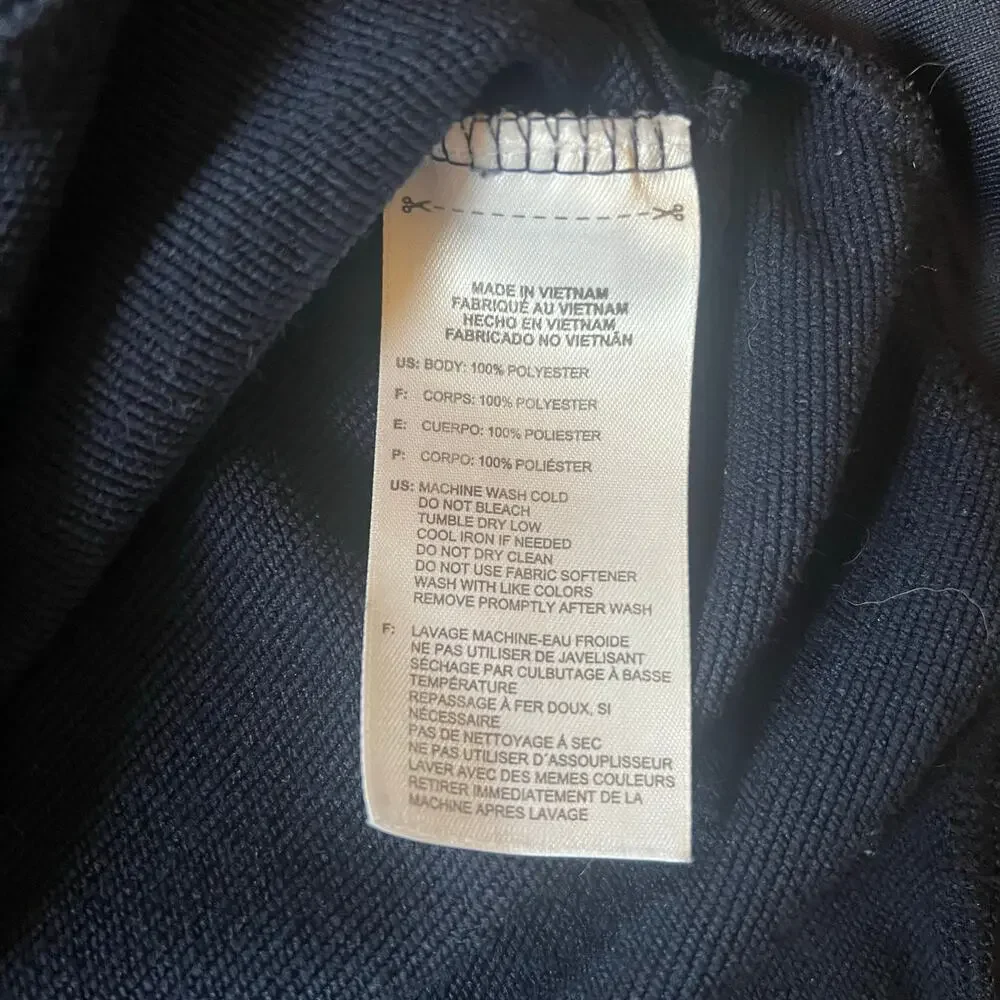 ADIDAS Climalite 🏀Cleveland Cavaliers Pullover 1/4 Zip M Navy Blue Golf - Picture 7 of 16